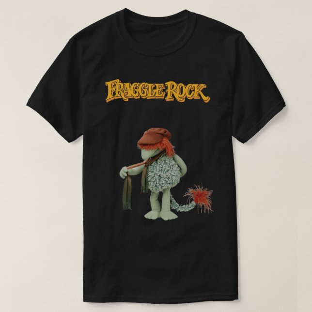 Fraggle Rock Show Boober Sticker T-Shirt (Design Front)