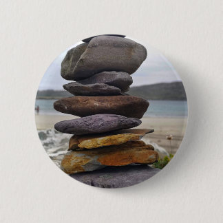 "Fragile Balance" 2 Inch Round Button