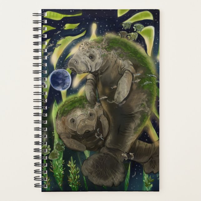 Fragile Balance Manatee Planner (Front)