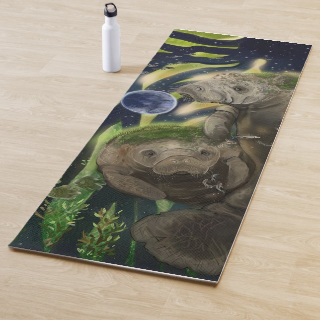 Fragile Balance Manatee  Yoga Mat (In Situ)