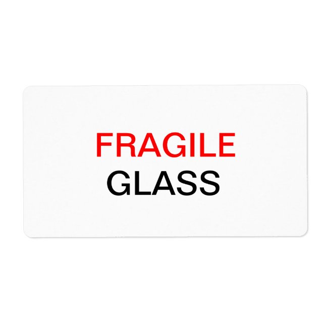 Fragile - Glass Packing & Moving (Front)
