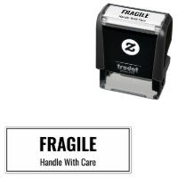 Fragile Handle With Care Business Text Template