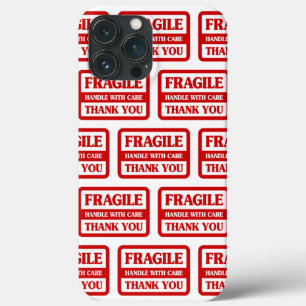 Fragile Handle With Care iPhone 13 Pro Max Case