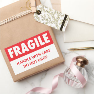 Fragile Handle With Care Do Not Drop Shipping Sticker