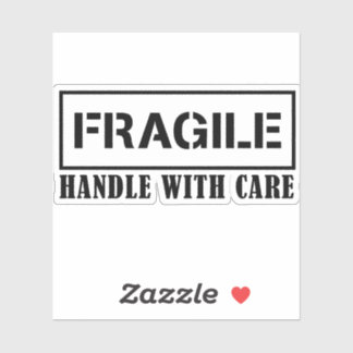 Fragile handle with care - Fragile sticker