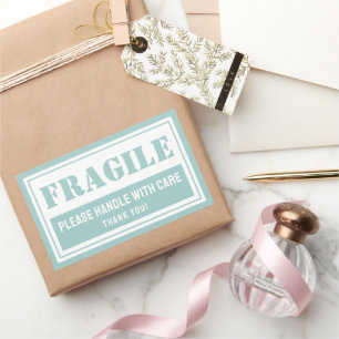 Fragile Handle With Care Mailing and Packaging Sticker