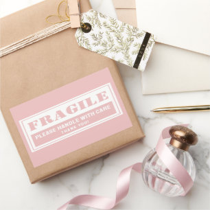 Fragile Handle With Care Mailing and Packaging Sticker