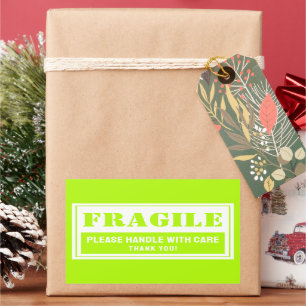 Fragile Handle With Care Mailing and Packaging Sticker
