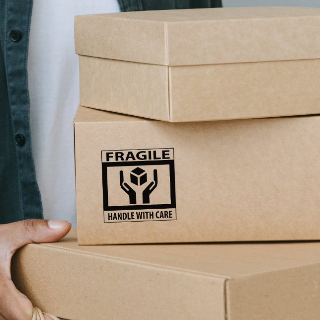 Fragile Handle With Care, Packaging     Rubber Stamp (Creator Uploaded)