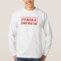 Fragile packaging sign - handle with care 