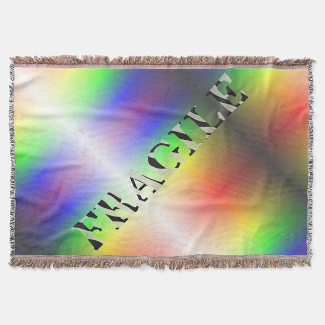 FRAGILE THROW BLANKET (Front)