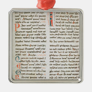 Fragment from a Cathar manuscript Metal Ornament
