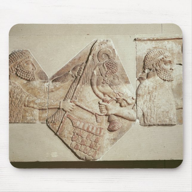 Fragment of a depicting Median tributaries Mouse Pad (Front)