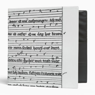 Fragment of a poem binder