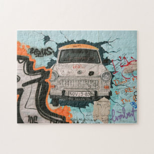 Fragment of Berlin wall Jigsaw Puzzle