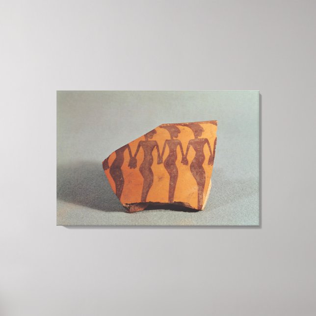 Fragment of pottery canvas print (Front)