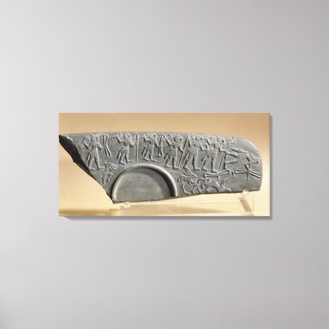 Fragment of the Hunters Palette Canvas Print (Front)