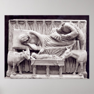 Fragment of the rood-screen poster