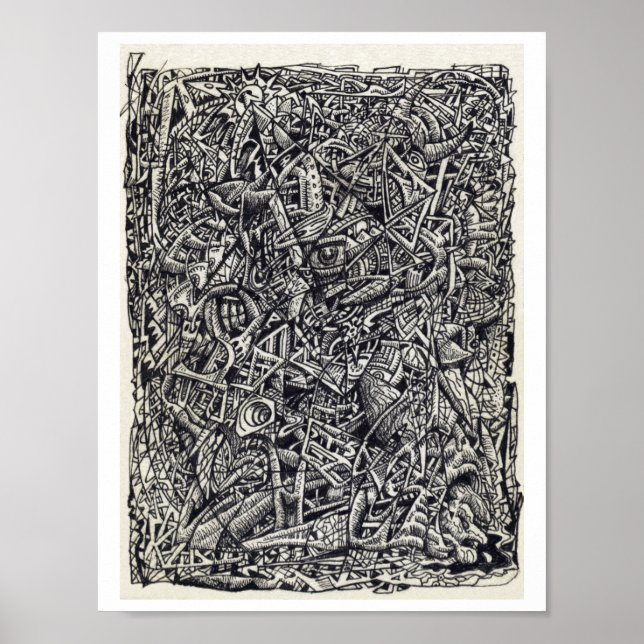 Fragmented, by Brian Benson Poster (Front)