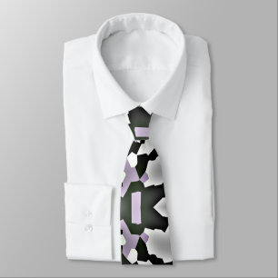 "Fragmented Dream" Digital abstract Tie