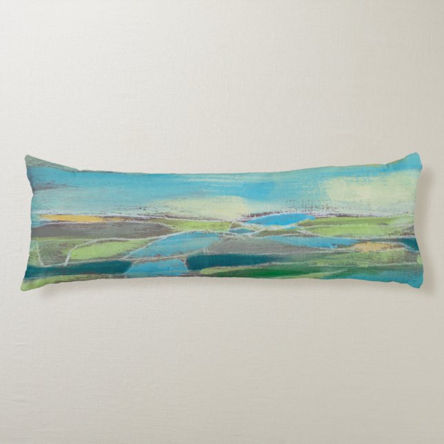 Fragmented Field I Body Pillow (Front)