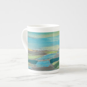 Fragmented Field I Bone China Mug