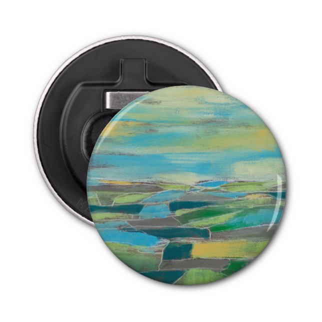 Fragmented Field I Bottle Opener (Front)