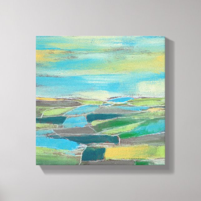 Fragmented Field I Canvas Print (Front)