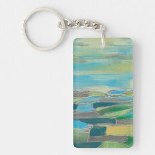 Fragmented Field I Keychain