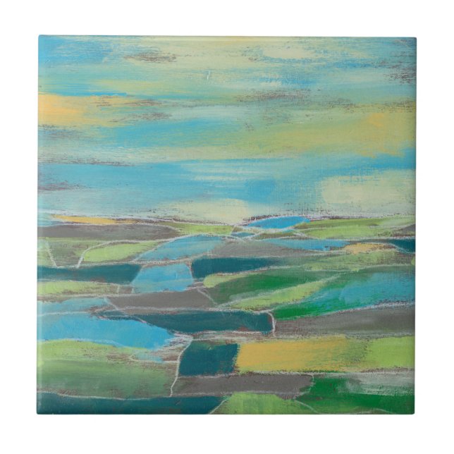 Fragmented Field I Tile (Front)