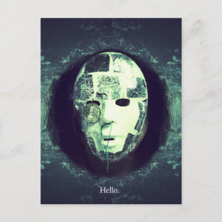 Fragmented Greeting Postcard