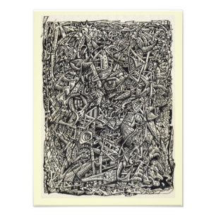 Fragmented  photo print