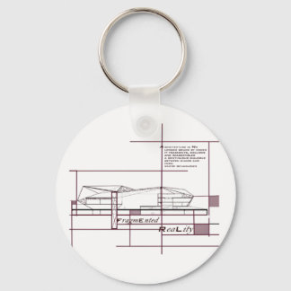 Fragmented Reality – Architectural Expression Keychain