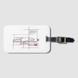 Fragmented Reality – Architectural Expression Luggage Tag