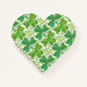 Fragmented Shamrocks Notebook