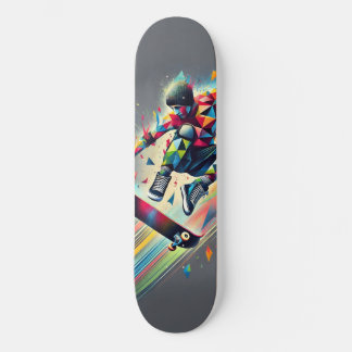 Fragmented Skater Skateboard