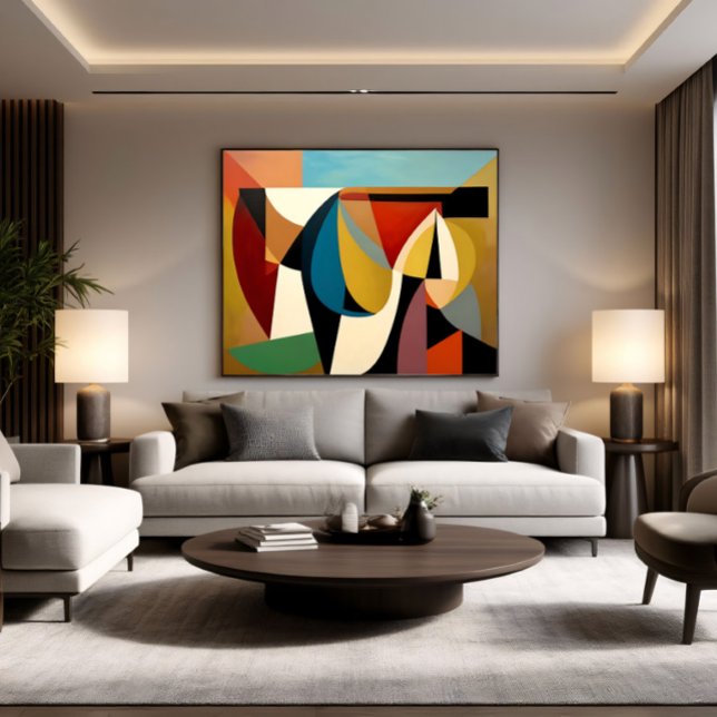 Fragmented Surreal Cubism Poster (Creator Uploaded)