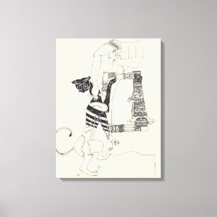 Fragments d'Arts 4 Surrealist Drawing Canvas Print