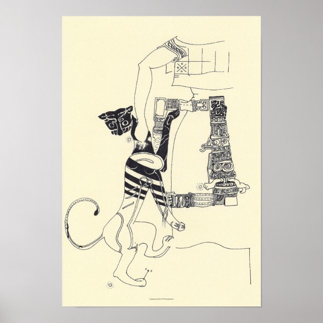 Fragments d'Arts 4 Surrealist Drawing Poster (Front)