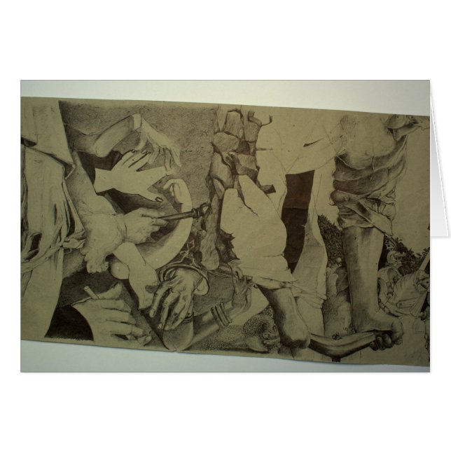 Fragments d'Arts Detail Roll by P Baud Wall G Card (Front Horizontal)