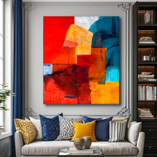Fragments of an Impact Canvas Print