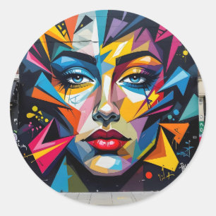 Fragments Of Identity - Classic Round Sticker