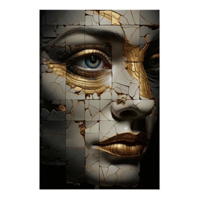 Fragments of Self Glossy Poster (Front)