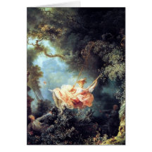 Fragonard la peinture d'antiquité d'oscillation