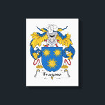 Fragoso Family Crest Canvas Print<br><div class="desc">Fragoso Coat of Arms</div>