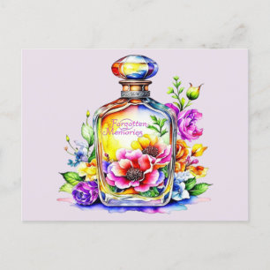 Fragrance Forgotten Memories Postcard