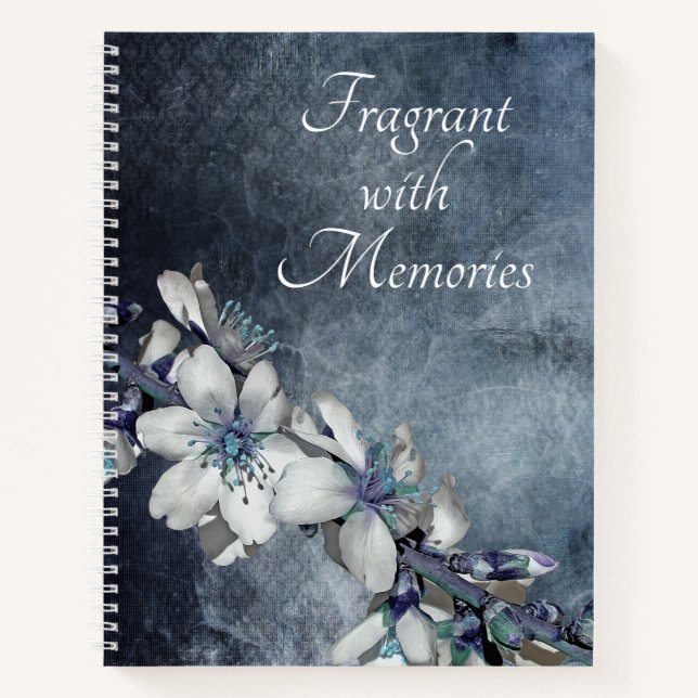 Fragrant with Memories Personal Journal  Diary (Front)