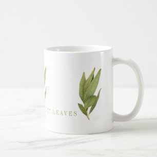 FRAÎCHE BAY FEUILLE Mug blanc