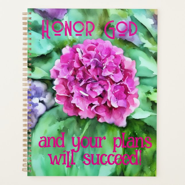 Fraîche comme un agenda Hydrangea (Devant)