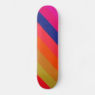 Fraîches Retro Colorées - Skateboard
